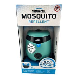 *2 PACK*Thermacell Mosquito Repellent E-Series Rechargeable 12 Hour Refill-Blue